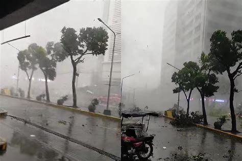 tornado in manila|Downburst: A new word to learn after Sta. Cruz, Manila 'tornado' .